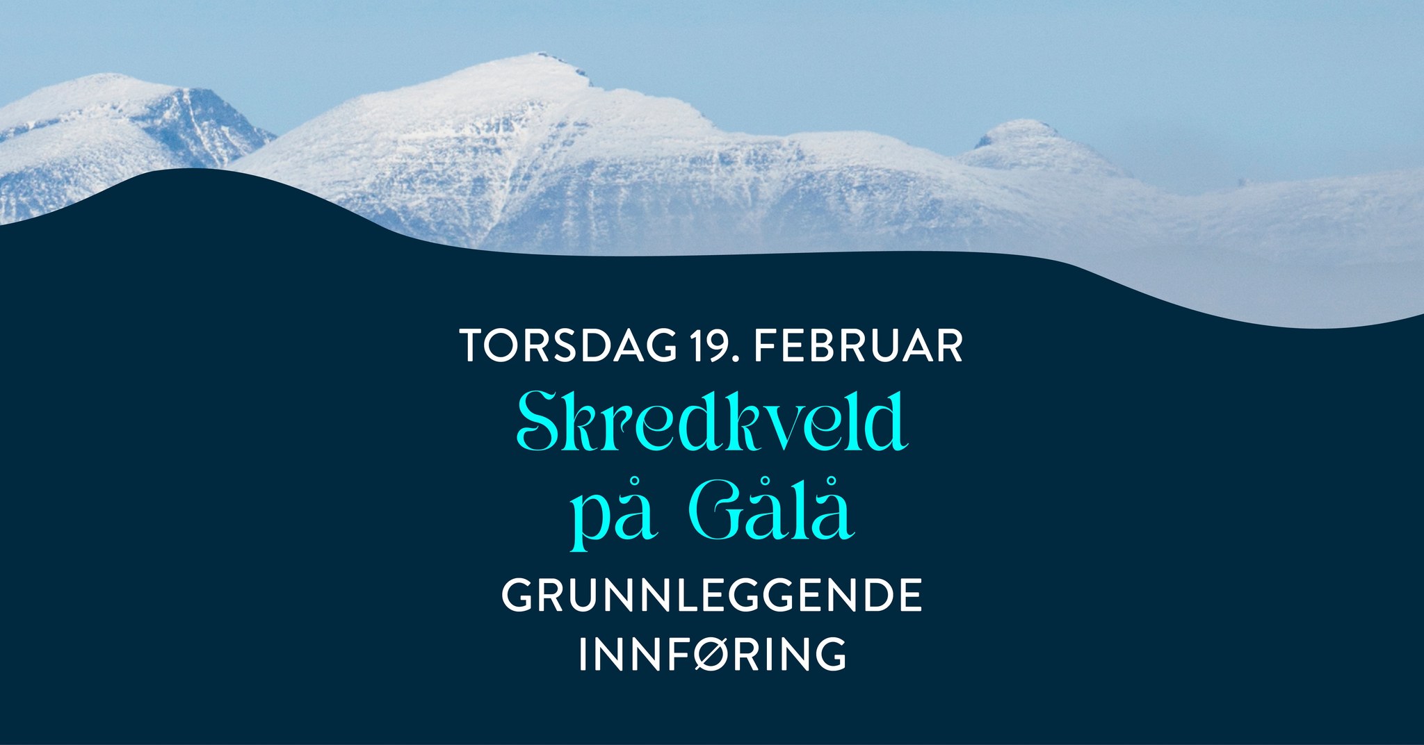 Skredkveld på Gålå