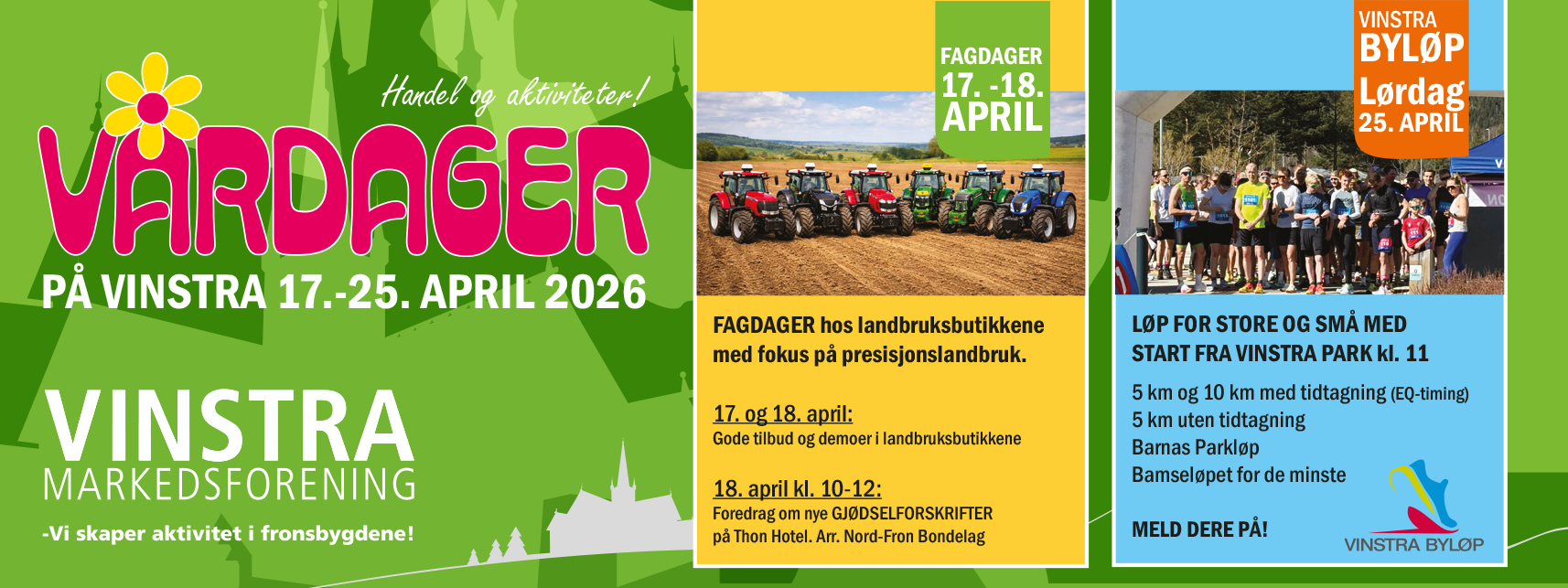 VÅRDAGER på Vinstra