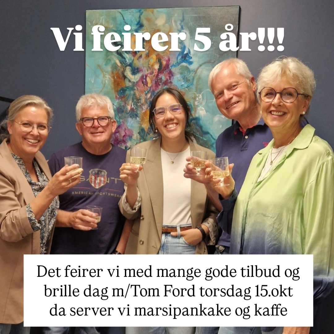 Vinstra Synsenter feirer 5 år!